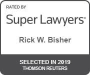 Super Lawyers Badge - 2019 Rick Bisher