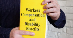 workers compensation disability benefits shown on