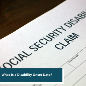 Social security disability claim form
