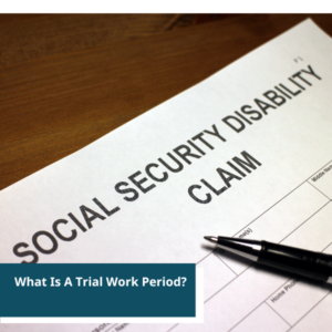 someone filling out a social security disability claim form