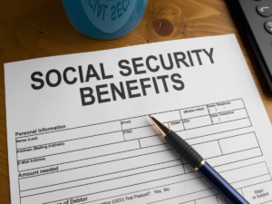 an image describing a social security form