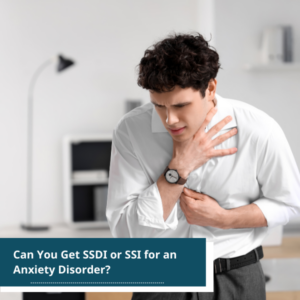 a young worker experiencing a panic attack